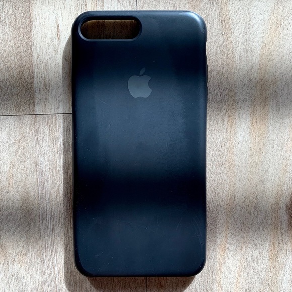 apple iphone 7 silicone case black apple iphone 7 silicone case black